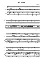 Ave Maria (Caccini, Bach-Gounod, Schubert) for Soprano, Violin and Piano
